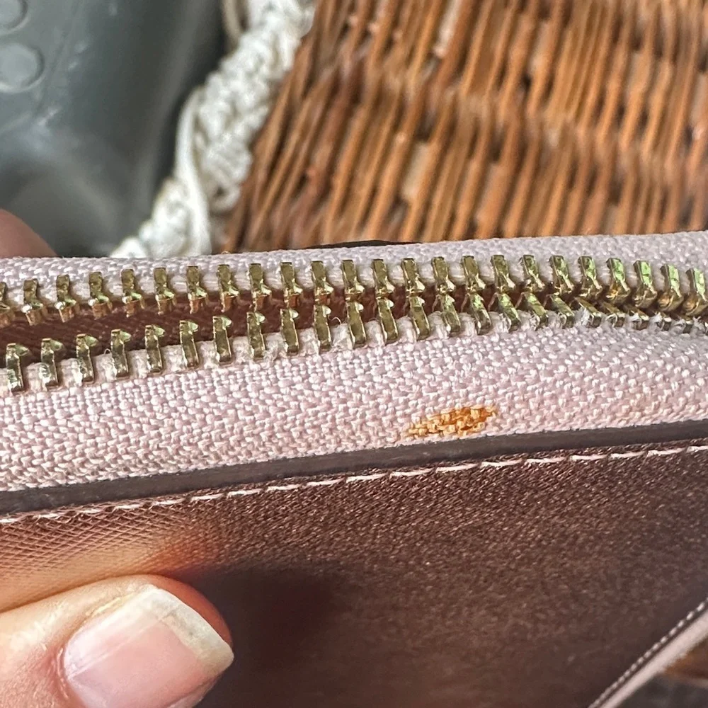 Kate Spade Metallic Pink Wallet